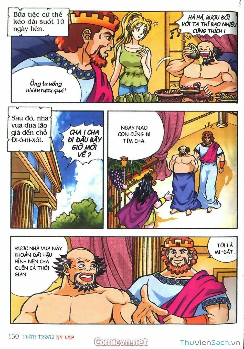 Truyện Tranh Thần Thoại Hy Lạp - Nguồn Gốc Các Vị Thần trang 3