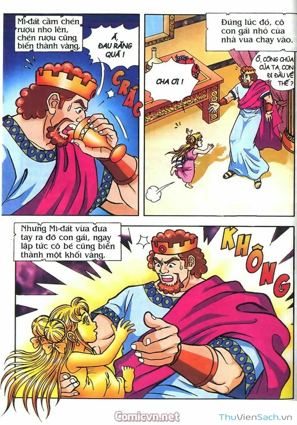 Truyện Tranh Thần Thoại Hy Lạp - Nguồn Gốc Các Vị Thần trang 3