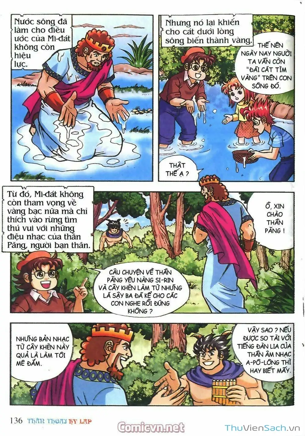 Truyện Tranh Thần Thoại Hy Lạp - Nguồn Gốc Các Vị Thần trang 3