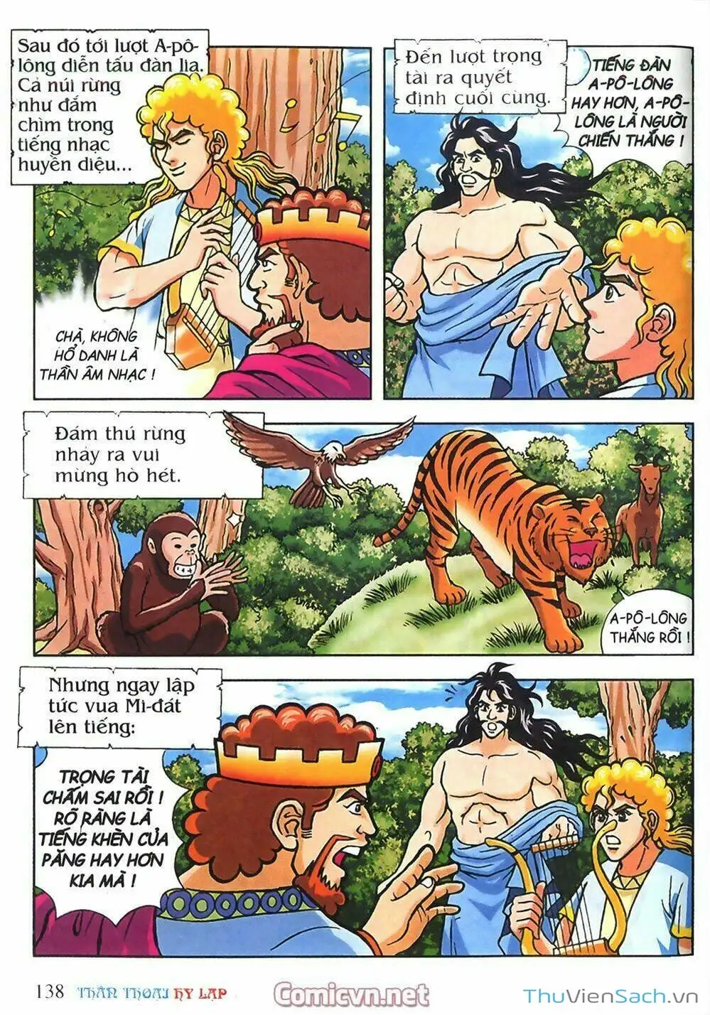 Truyện Tranh Thần Thoại Hy Lạp - Nguồn Gốc Các Vị Thần trang 3
