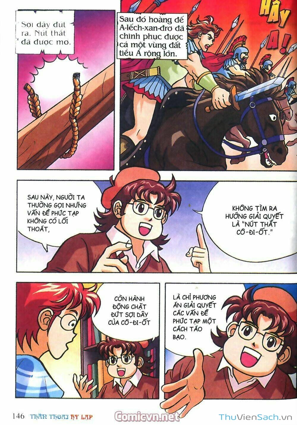 Truyện Tranh Thần Thoại Hy Lạp - Nguồn Gốc Các Vị Thần trang 3