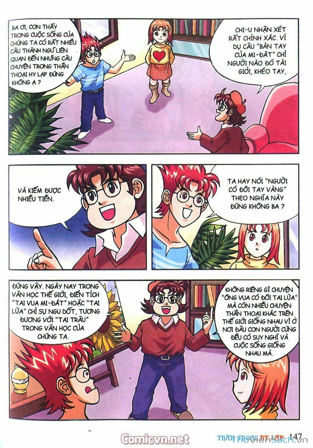 Truyện Tranh Thần Thoại Hy Lạp - Nguồn Gốc Các Vị Thần trang 3