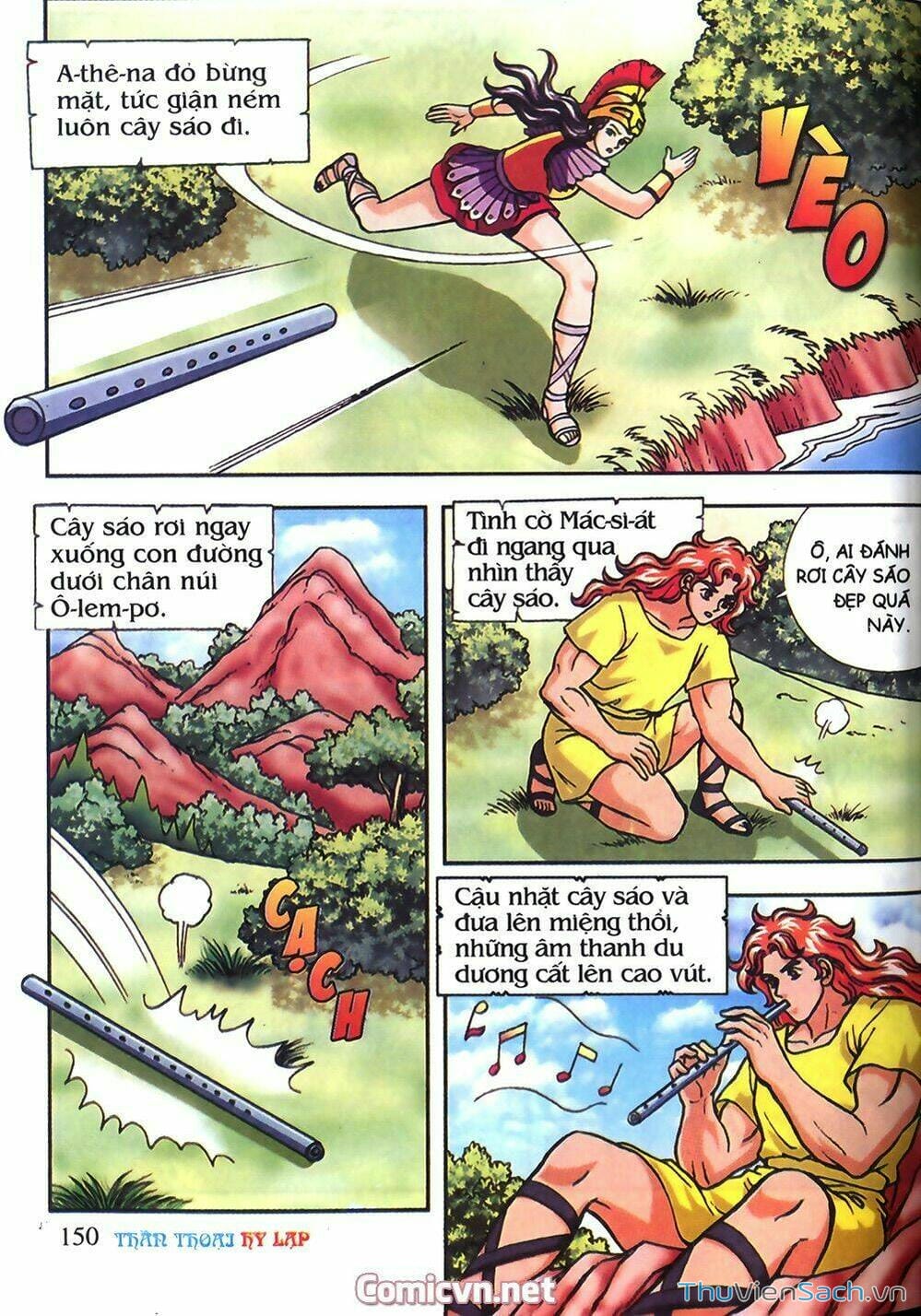 Truyện Tranh Thần Thoại Hy Lạp - Nguồn Gốc Các Vị Thần trang 3