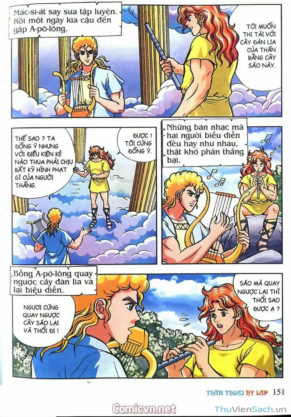 Truyện Tranh Thần Thoại Hy Lạp - Nguồn Gốc Các Vị Thần trang 3