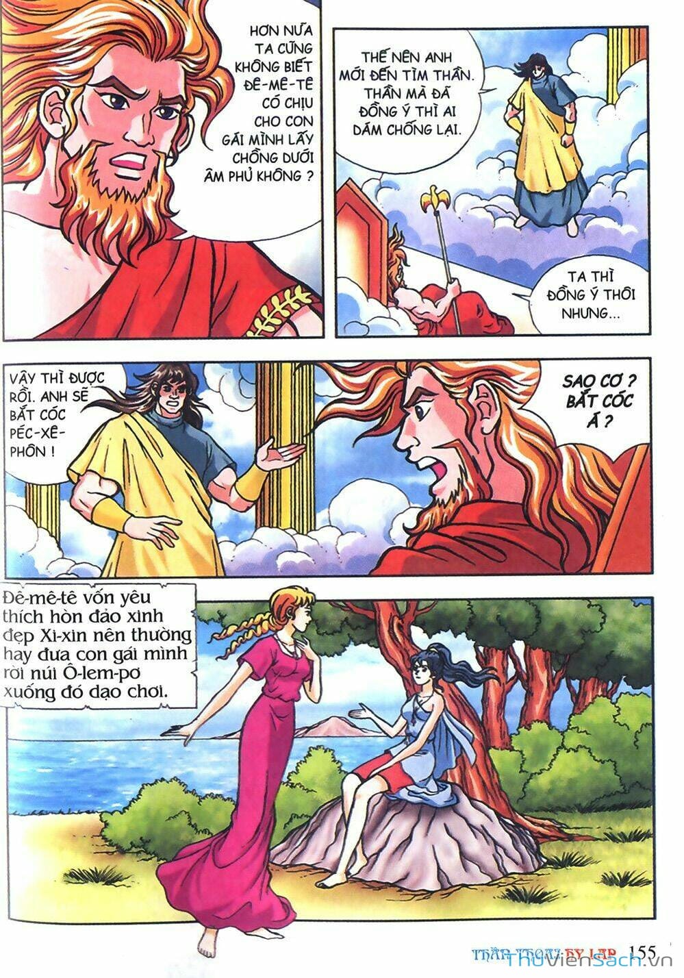 Truyện Tranh Thần Thoại Hy Lạp - Nguồn Gốc Các Vị Thần trang 3