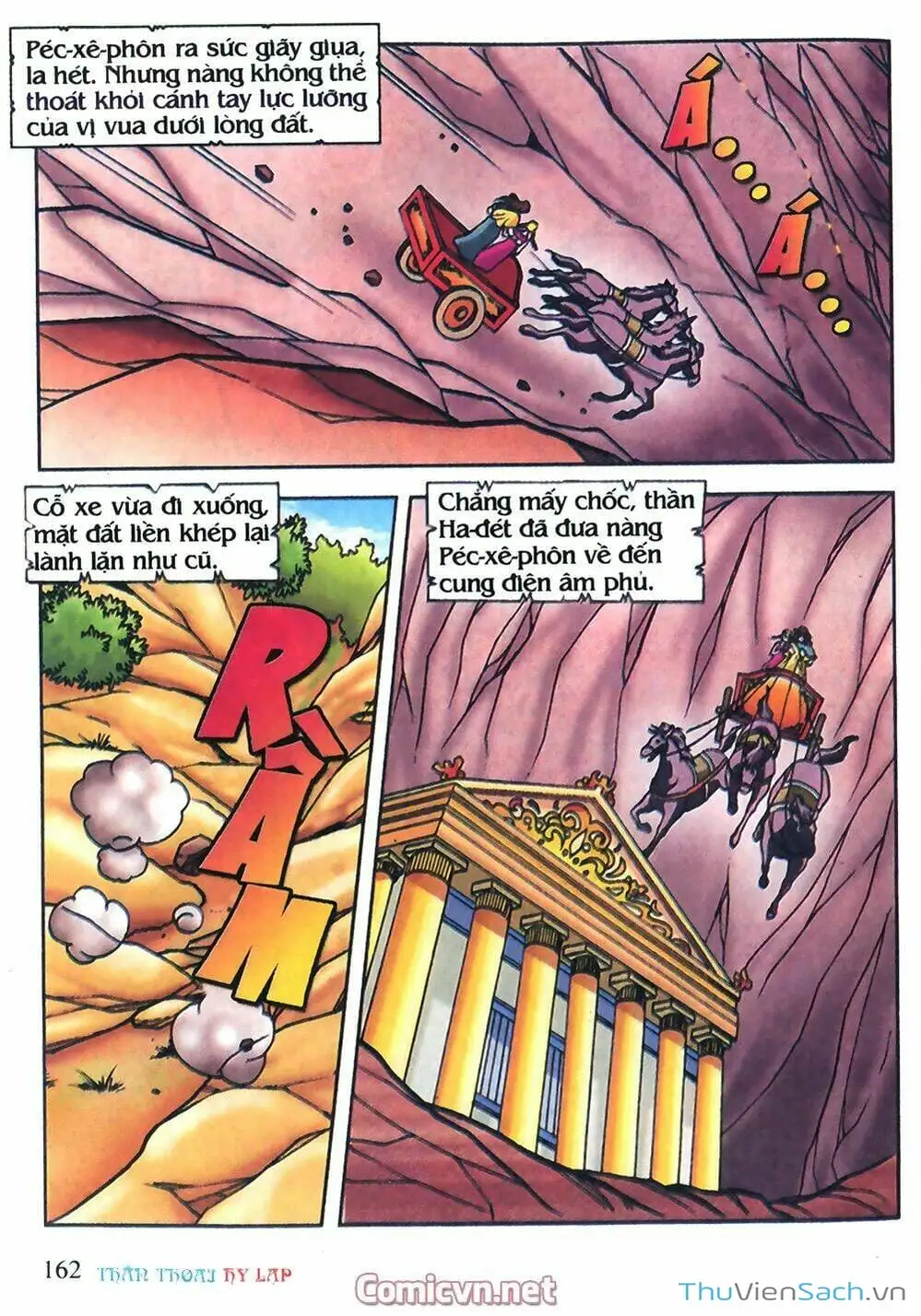 Truyện Tranh Thần Thoại Hy Lạp - Nguồn Gốc Các Vị Thần trang 3