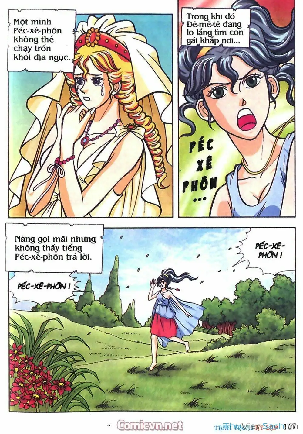 Truyện Tranh Thần Thoại Hy Lạp - Nguồn Gốc Các Vị Thần trang 3