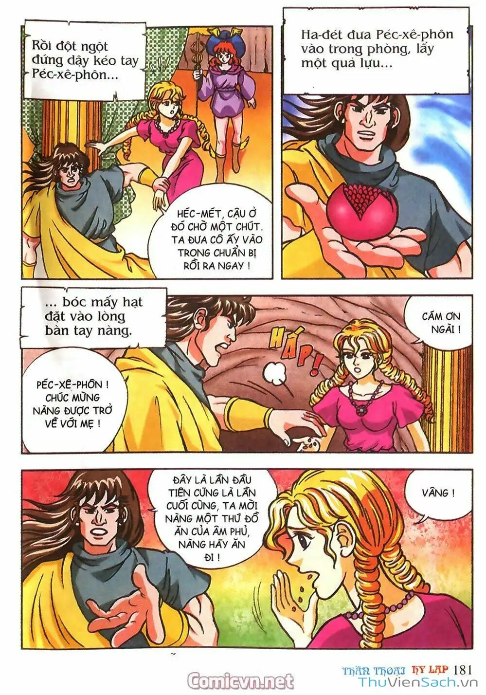 Truyện Tranh Thần Thoại Hy Lạp - Nguồn Gốc Các Vị Thần trang 3