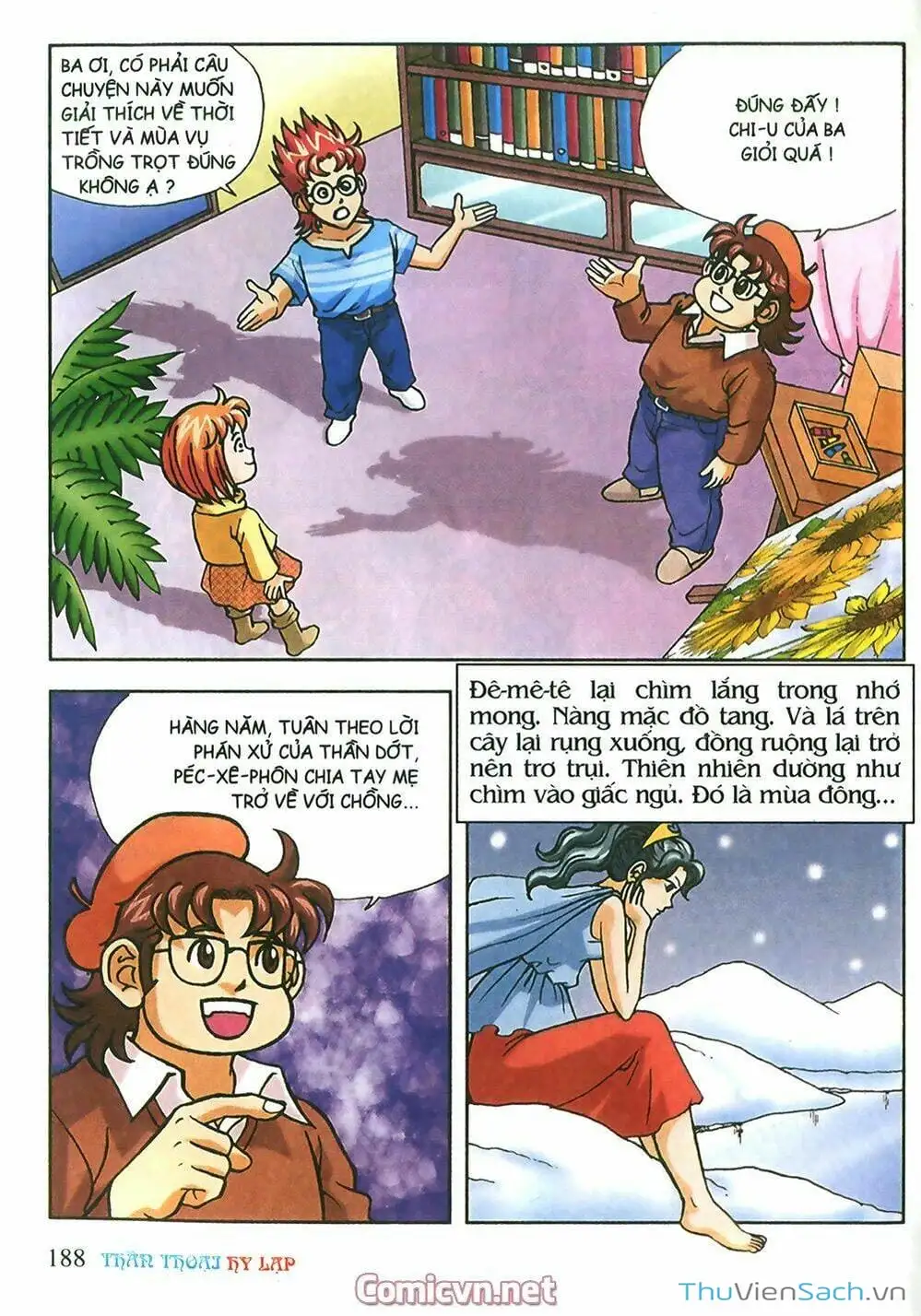 Truyện Tranh Thần Thoại Hy Lạp - Nguồn Gốc Các Vị Thần trang 3