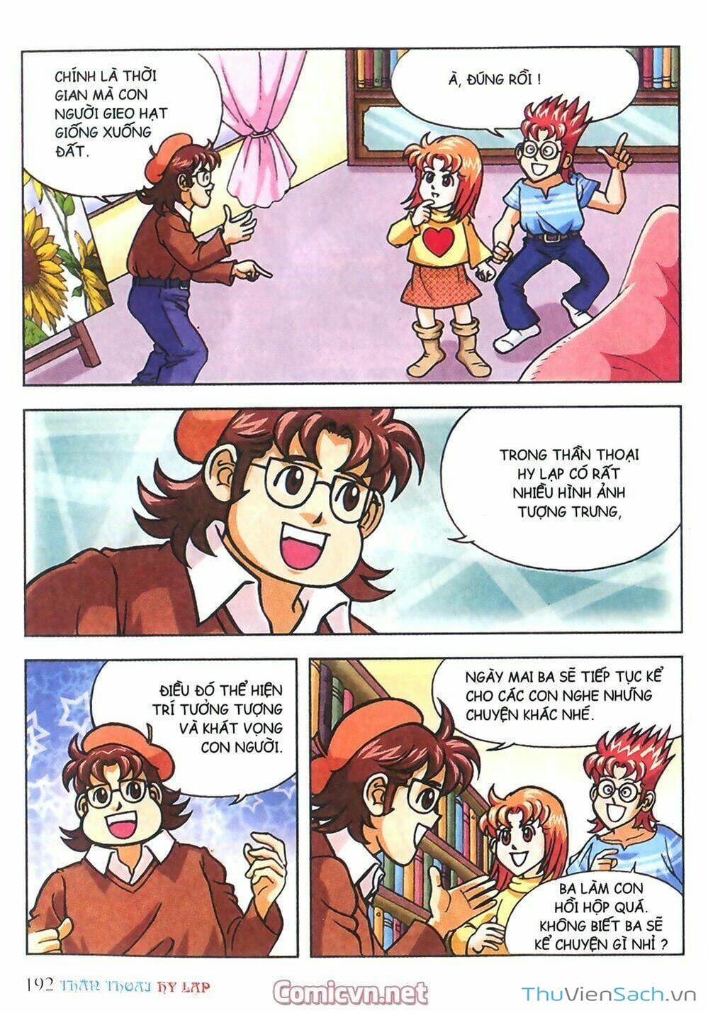 Truyện Tranh Thần Thoại Hy Lạp - Nguồn Gốc Các Vị Thần trang 3