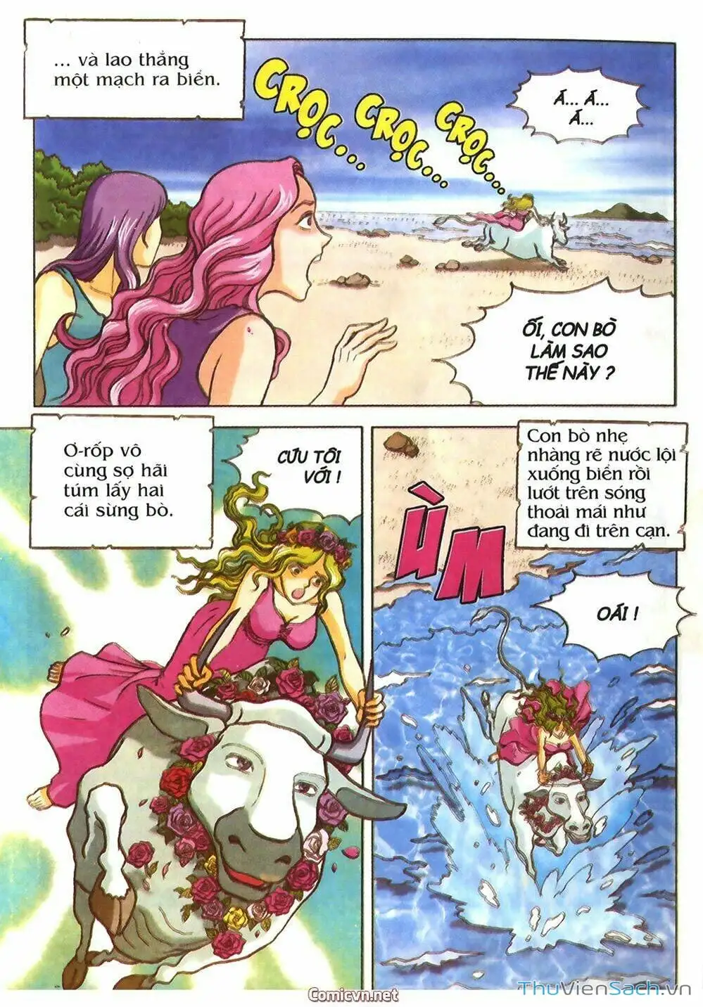 Truyện Tranh Thần Thoại Hy Lạp - Nguồn Gốc Các Vị Thần trang 3