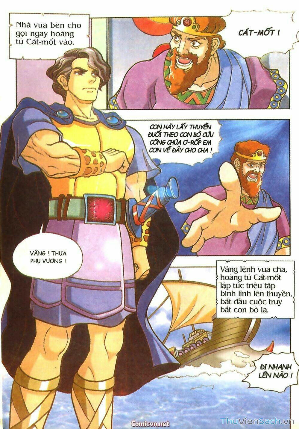 Truyện Tranh Thần Thoại Hy Lạp - Nguồn Gốc Các Vị Thần trang 3