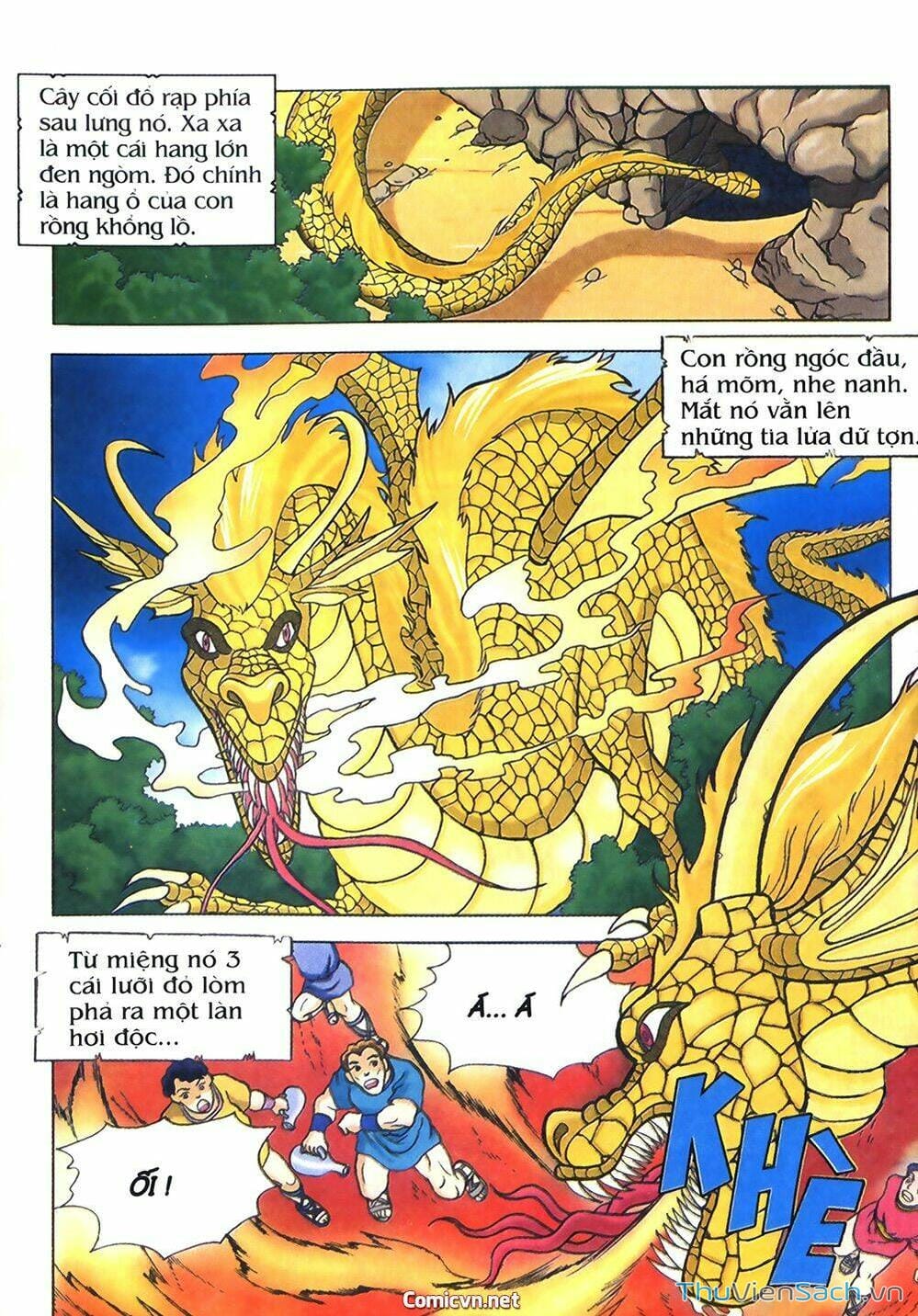 Truyện Tranh Thần Thoại Hy Lạp - Nguồn Gốc Các Vị Thần trang 3