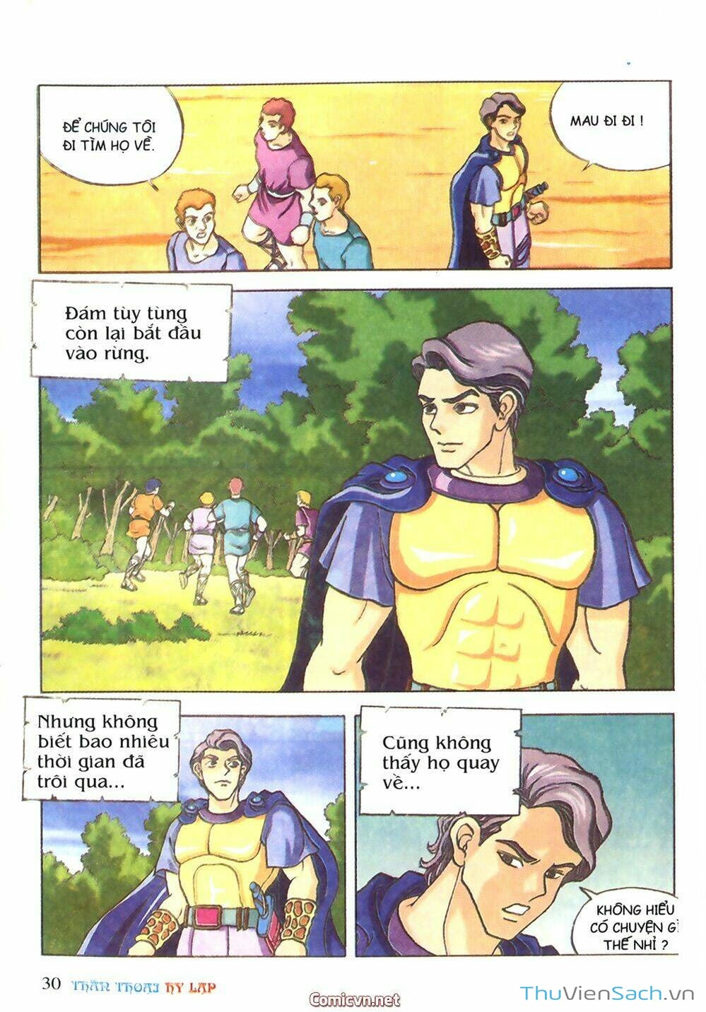 Truyện Tranh Thần Thoại Hy Lạp - Nguồn Gốc Các Vị Thần trang 3