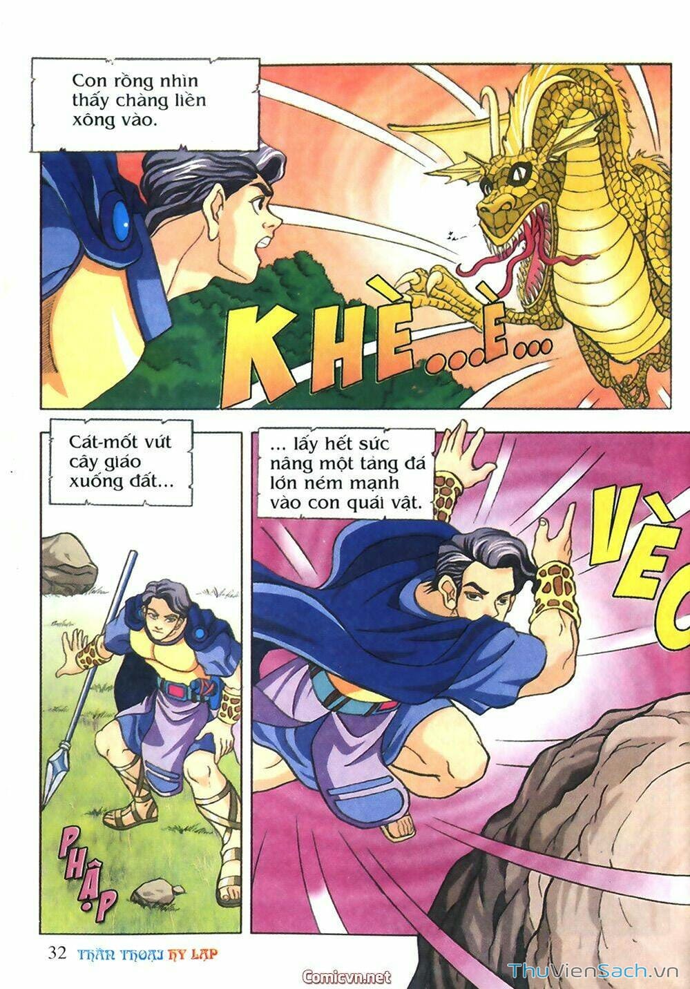 Truyện Tranh Thần Thoại Hy Lạp - Nguồn Gốc Các Vị Thần trang 3