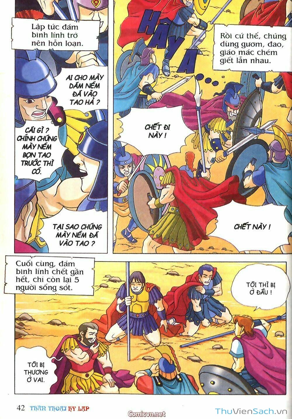 Truyện Tranh Thần Thoại Hy Lạp - Nguồn Gốc Các Vị Thần trang 3