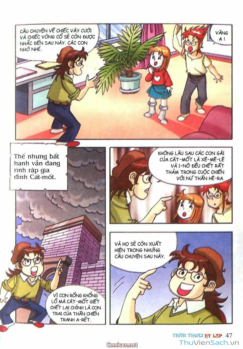 Truyện Tranh Thần Thoại Hy Lạp - Nguồn Gốc Các Vị Thần trang 3