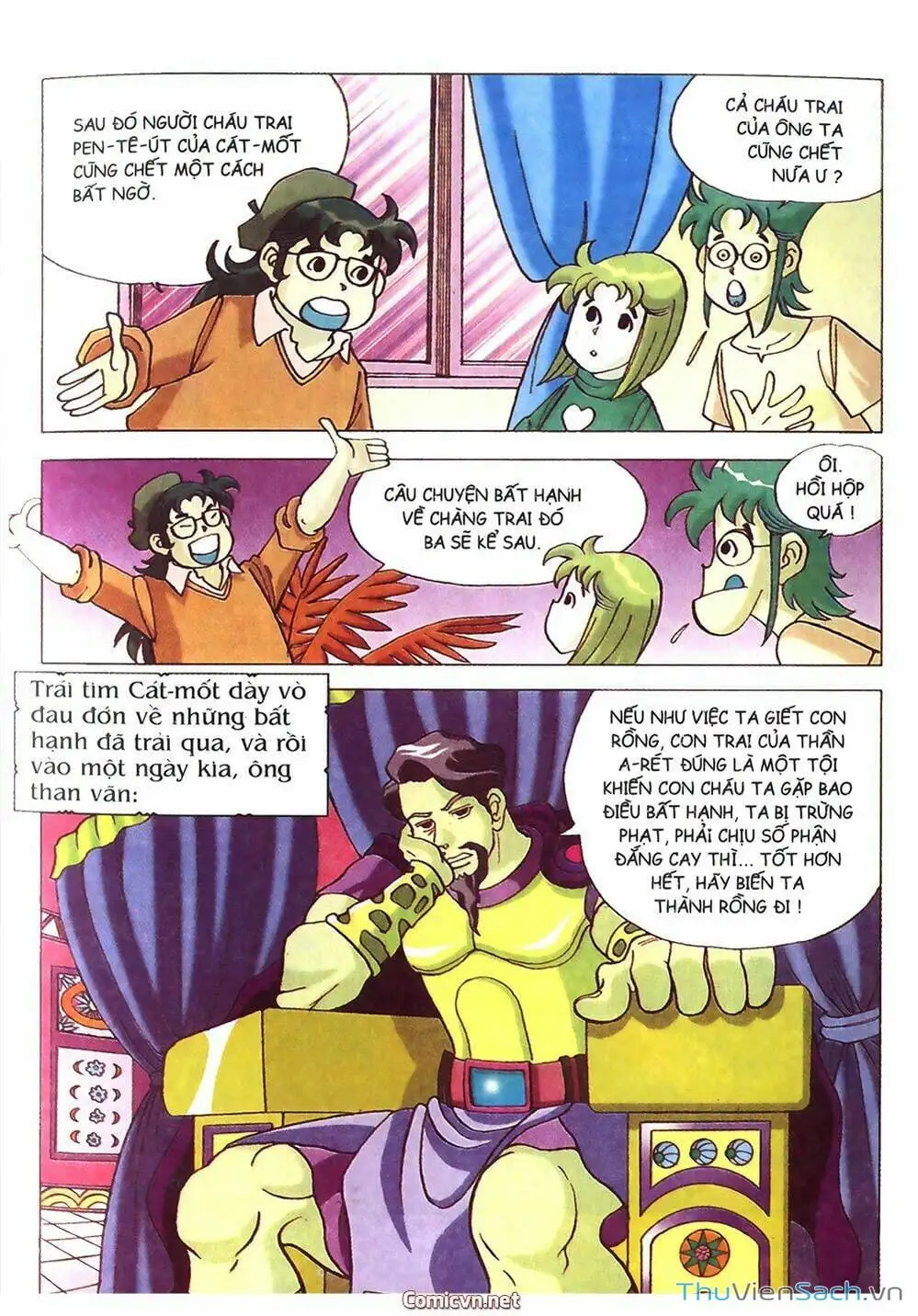 Truyện Tranh Thần Thoại Hy Lạp - Nguồn Gốc Các Vị Thần trang 3