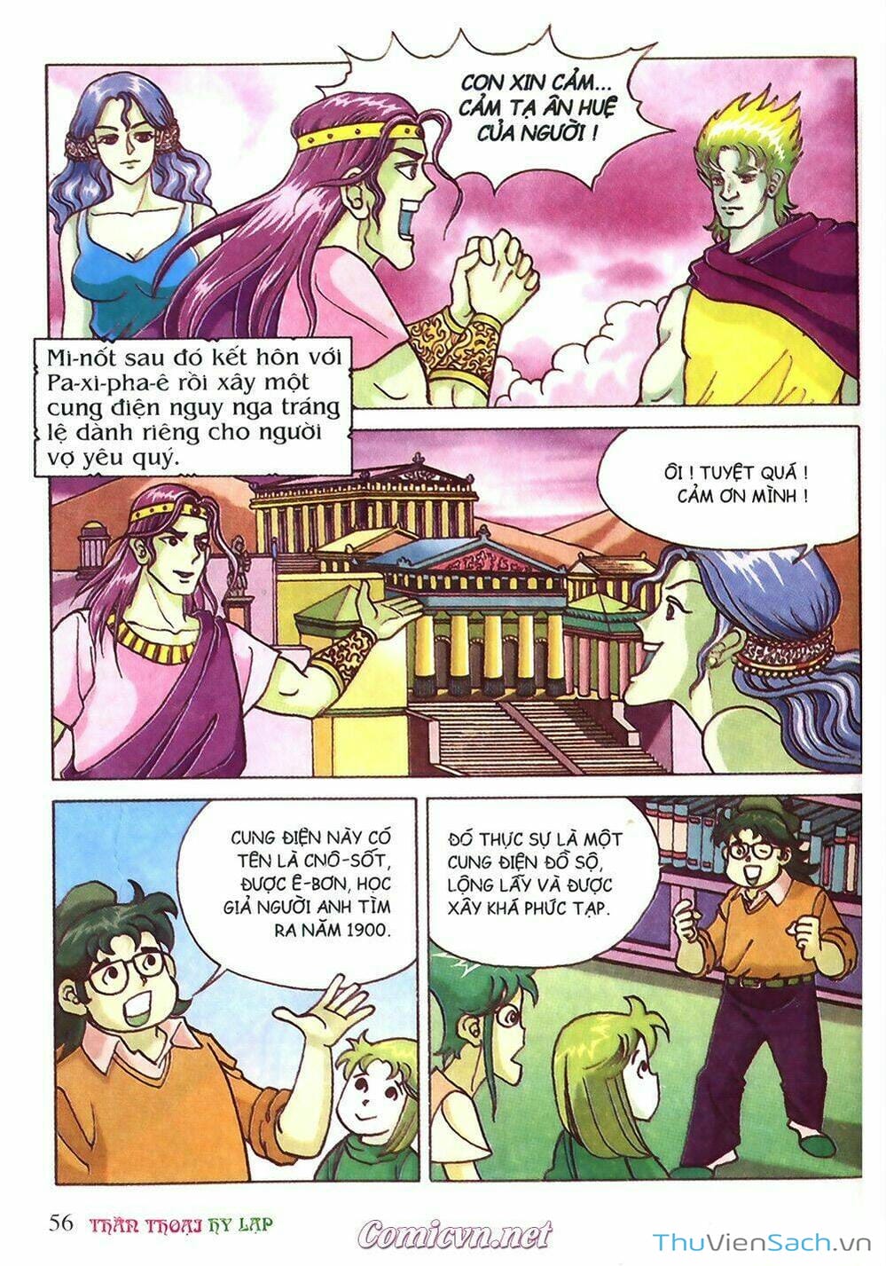 Truyện Tranh Thần Thoại Hy Lạp - Nguồn Gốc Các Vị Thần trang 3