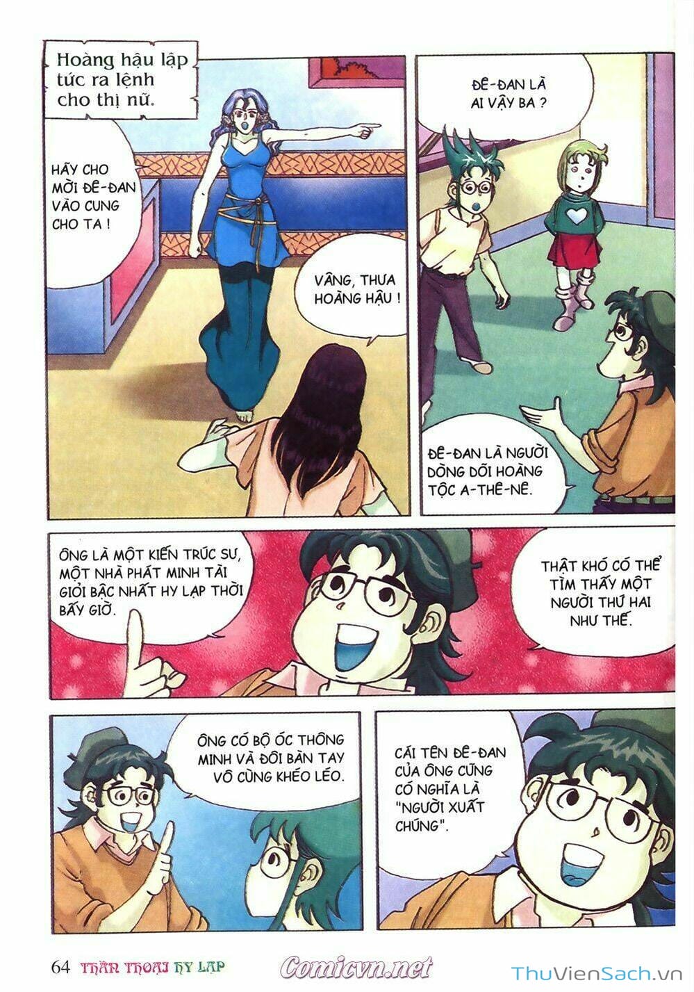 Truyện Tranh Thần Thoại Hy Lạp - Nguồn Gốc Các Vị Thần trang 3