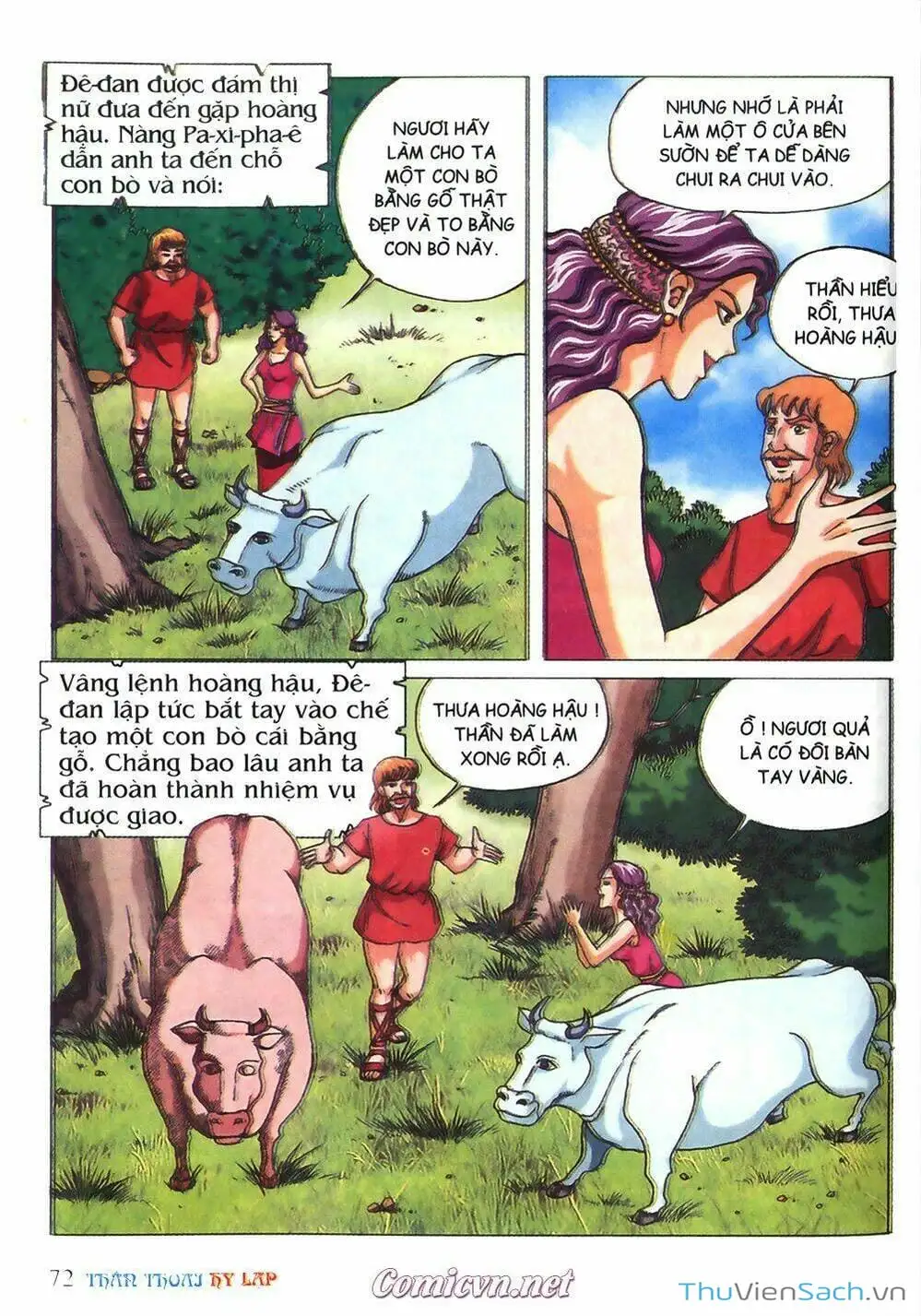 Truyện Tranh Thần Thoại Hy Lạp - Nguồn Gốc Các Vị Thần trang 3