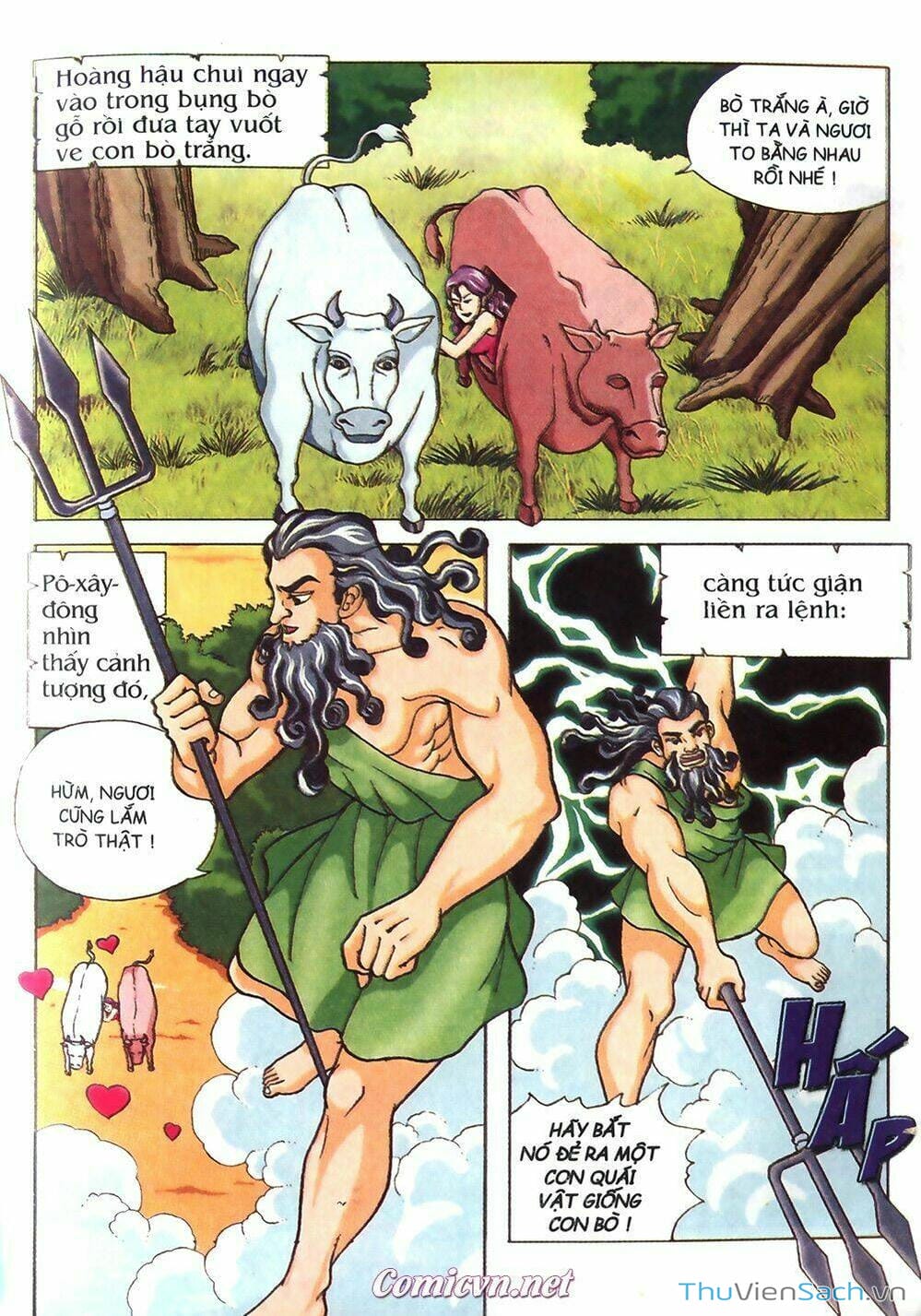 Truyện Tranh Thần Thoại Hy Lạp - Nguồn Gốc Các Vị Thần trang 3