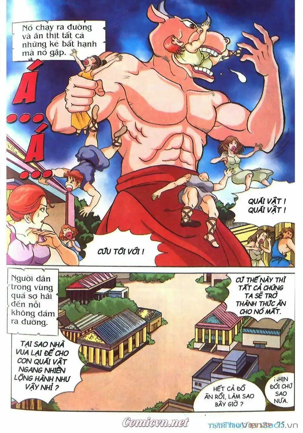 Truyện Tranh Thần Thoại Hy Lạp - Nguồn Gốc Các Vị Thần trang 3