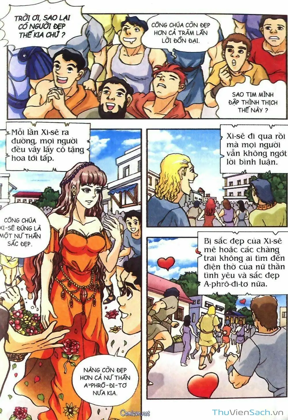 Truyện Tranh Thần Thoại Hy Lạp - Nguồn Gốc Các Vị Thần trang 3