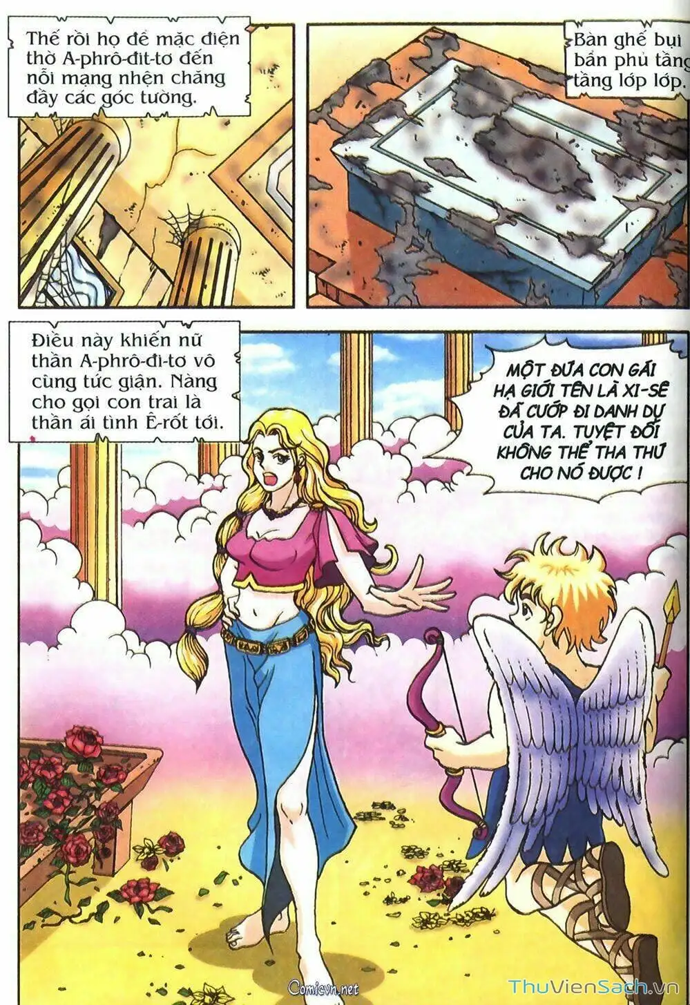 Truyện Tranh Thần Thoại Hy Lạp - Nguồn Gốc Các Vị Thần trang 3