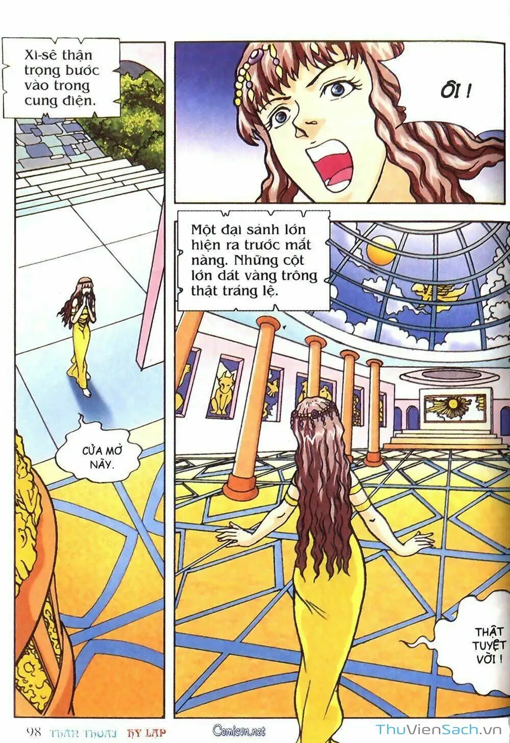 Truyện Tranh Thần Thoại Hy Lạp - Nguồn Gốc Các Vị Thần trang 3