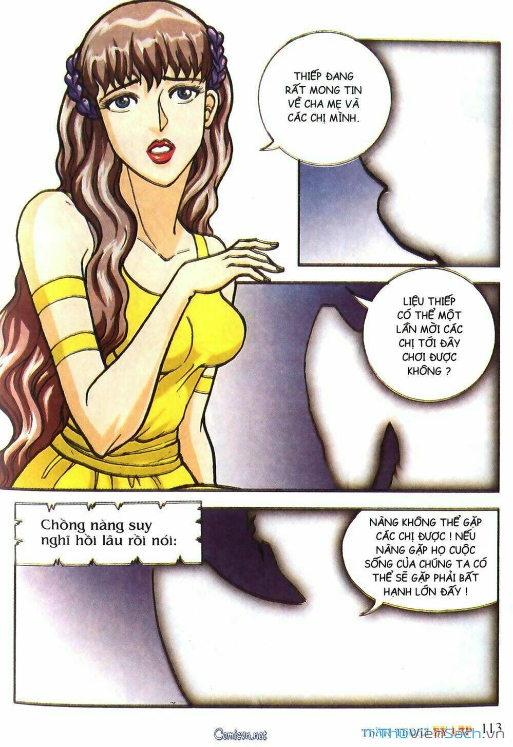 Truyện Tranh Thần Thoại Hy Lạp - Nguồn Gốc Các Vị Thần trang 3