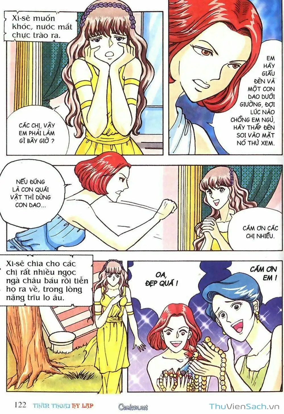 Truyện Tranh Thần Thoại Hy Lạp - Nguồn Gốc Các Vị Thần trang 3