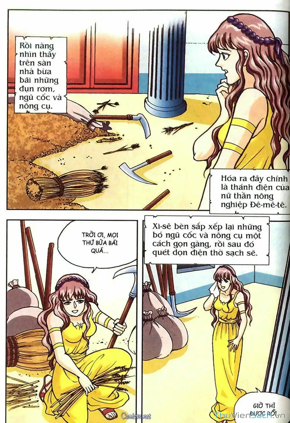 Truyện Tranh Thần Thoại Hy Lạp - Nguồn Gốc Các Vị Thần trang 3