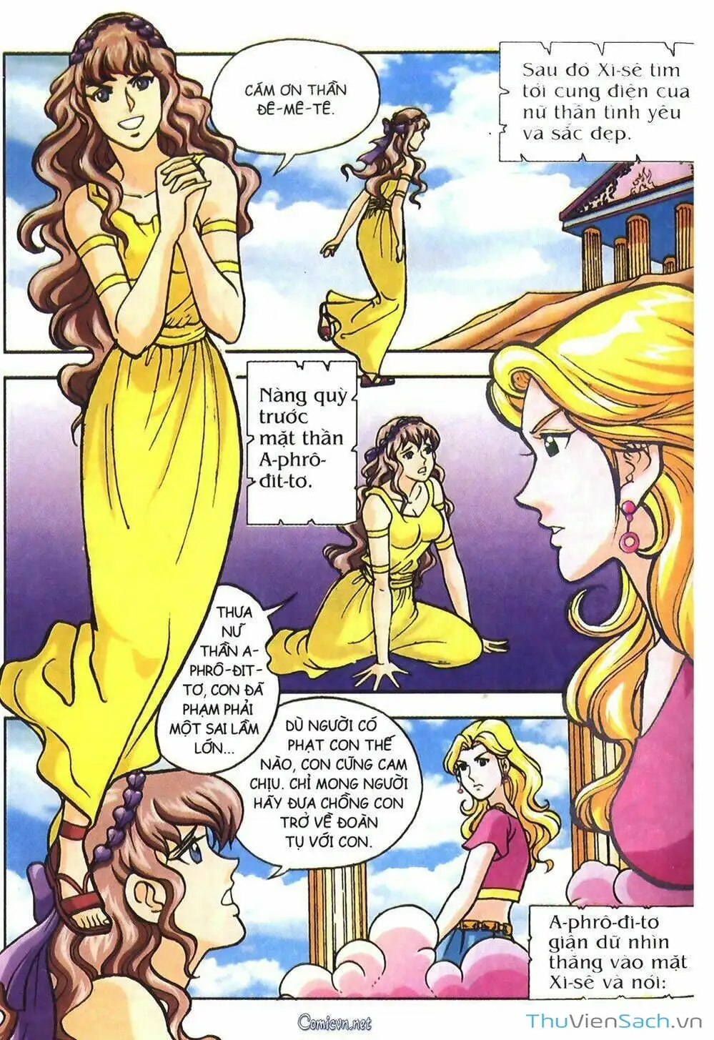 Truyện Tranh Thần Thoại Hy Lạp - Nguồn Gốc Các Vị Thần trang 3