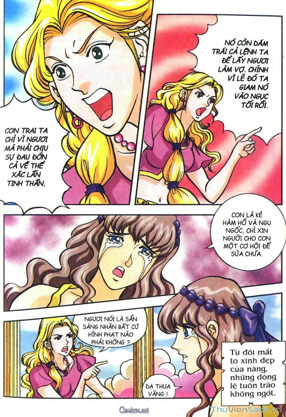 Truyện Tranh Thần Thoại Hy Lạp - Nguồn Gốc Các Vị Thần trang 3