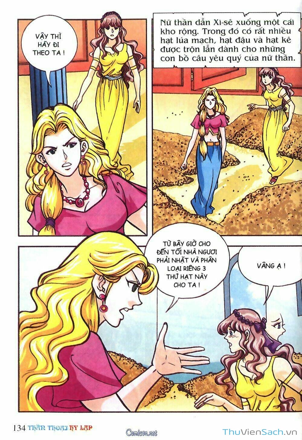 Truyện Tranh Thần Thoại Hy Lạp - Nguồn Gốc Các Vị Thần trang 3