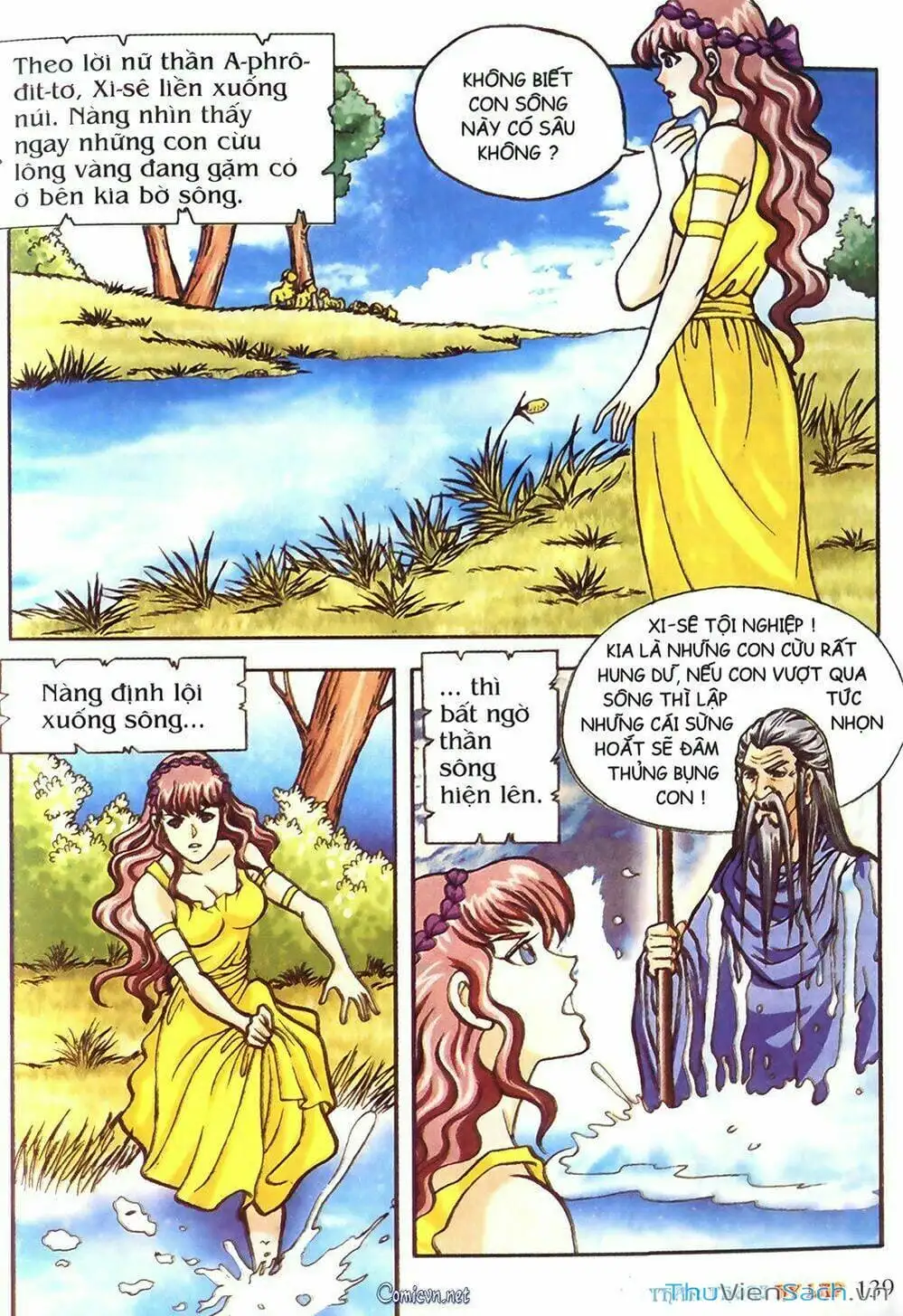 Truyện Tranh Thần Thoại Hy Lạp - Nguồn Gốc Các Vị Thần trang 3