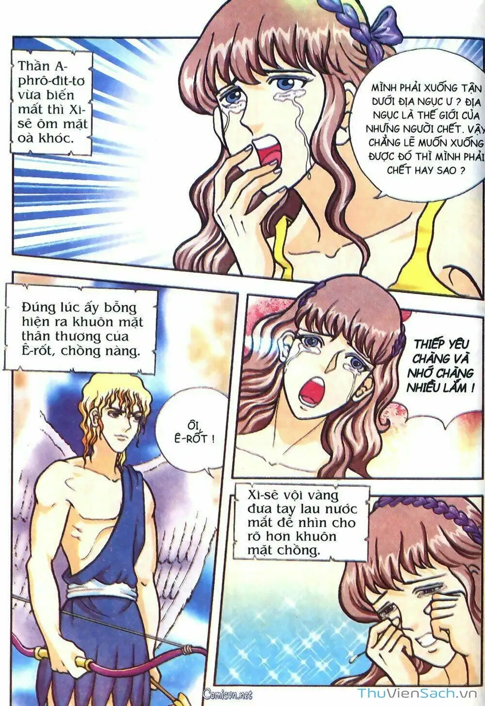 Truyện Tranh Thần Thoại Hy Lạp - Nguồn Gốc Các Vị Thần trang 3