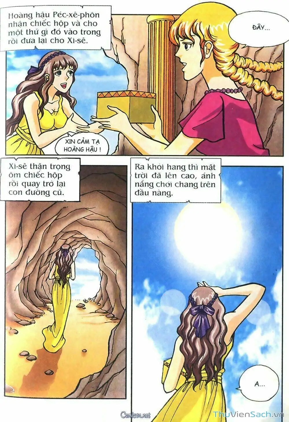 Truyện Tranh Thần Thoại Hy Lạp - Nguồn Gốc Các Vị Thần trang 3