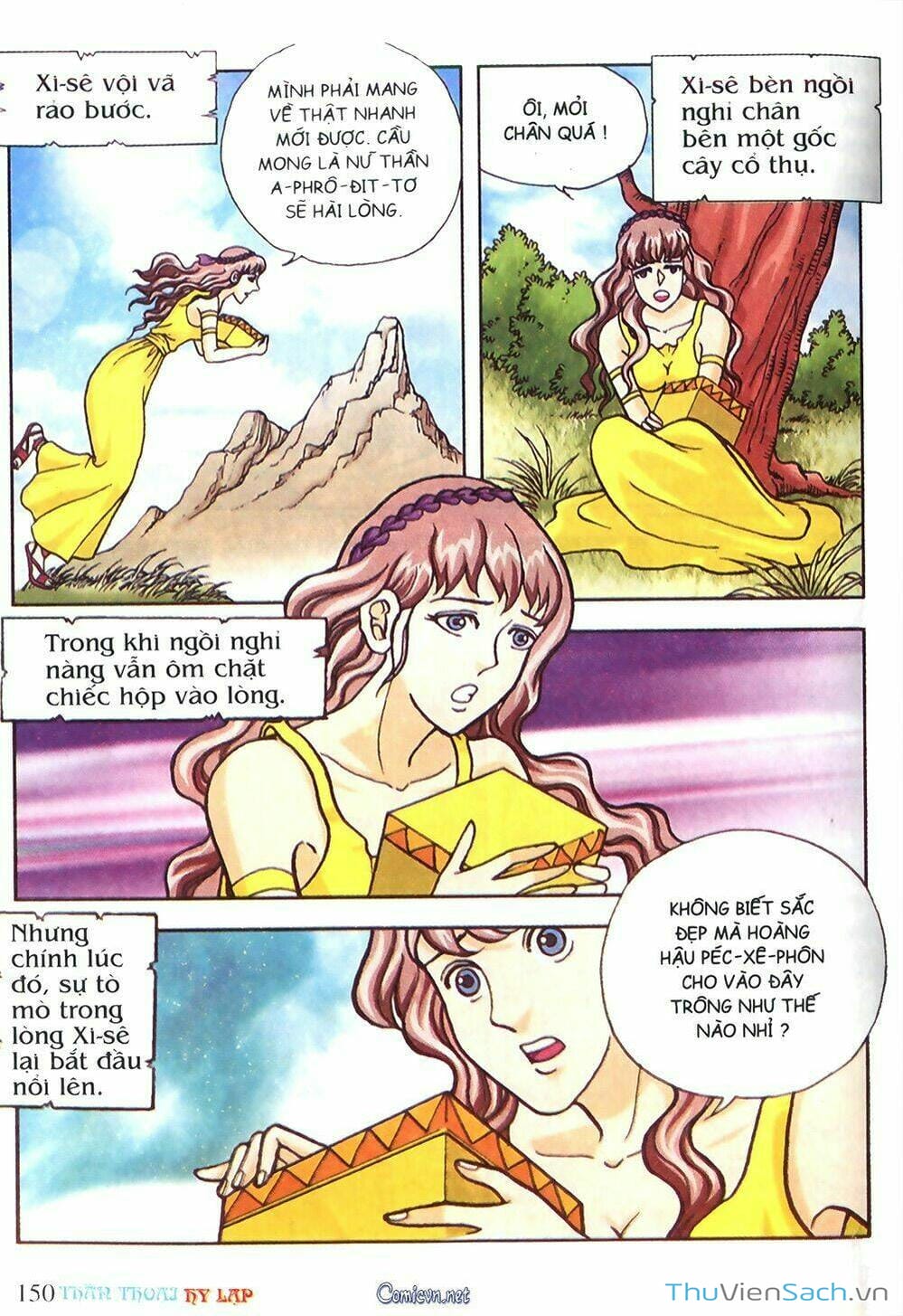 Truyện Tranh Thần Thoại Hy Lạp - Nguồn Gốc Các Vị Thần trang 3