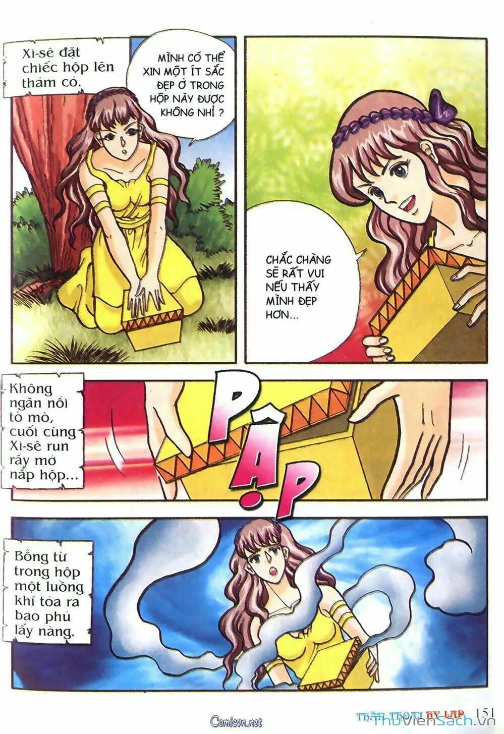 Truyện Tranh Thần Thoại Hy Lạp - Nguồn Gốc Các Vị Thần trang 3