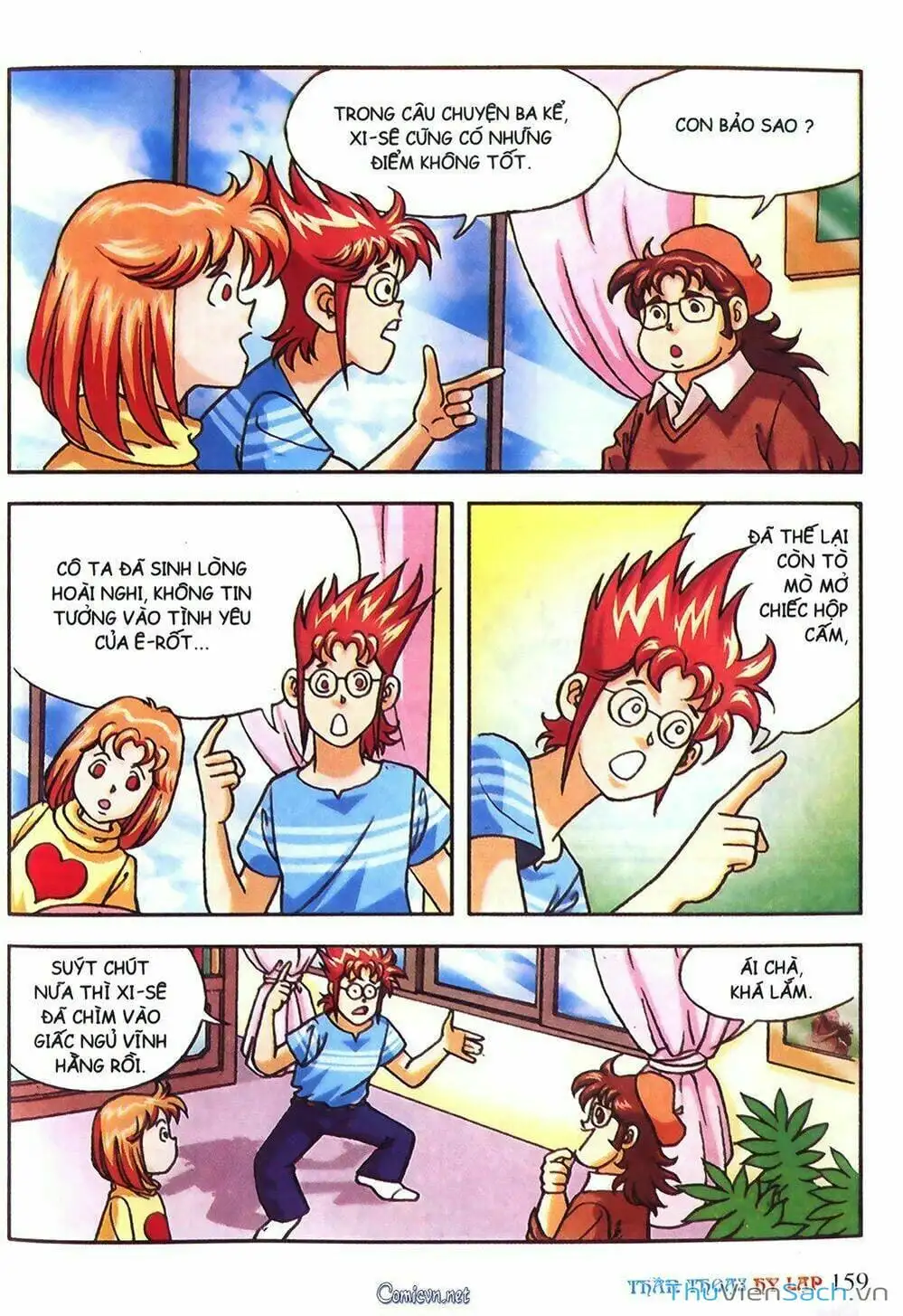 Truyện Tranh Thần Thoại Hy Lạp - Nguồn Gốc Các Vị Thần trang 3