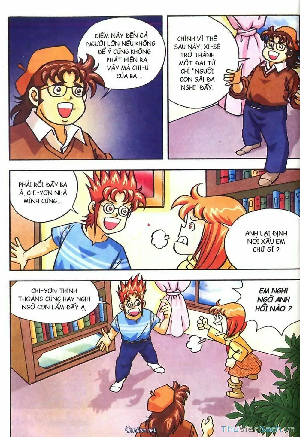 Truyện Tranh Thần Thoại Hy Lạp - Nguồn Gốc Các Vị Thần trang 3