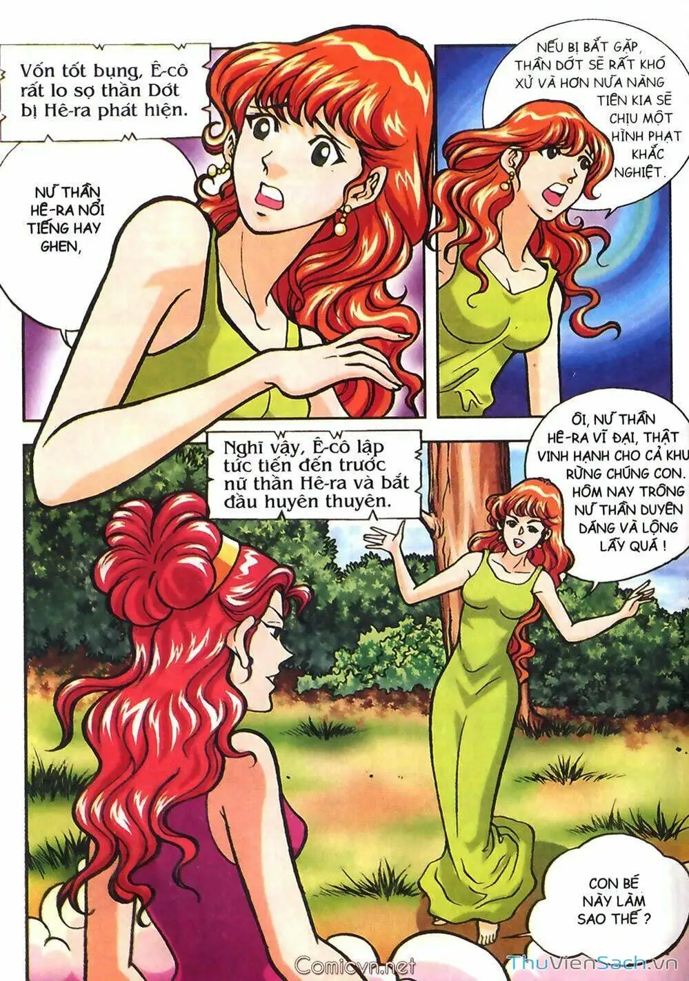 Truyện Tranh Thần Thoại Hy Lạp - Nguồn Gốc Các Vị Thần trang 3