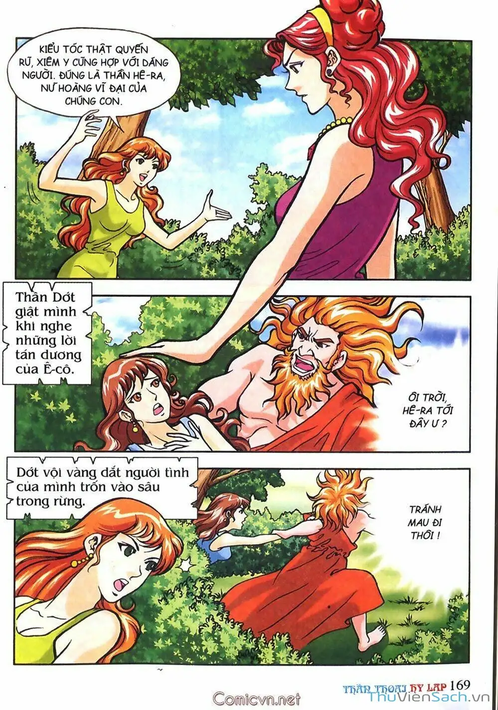 Truyện Tranh Thần Thoại Hy Lạp - Nguồn Gốc Các Vị Thần trang 3