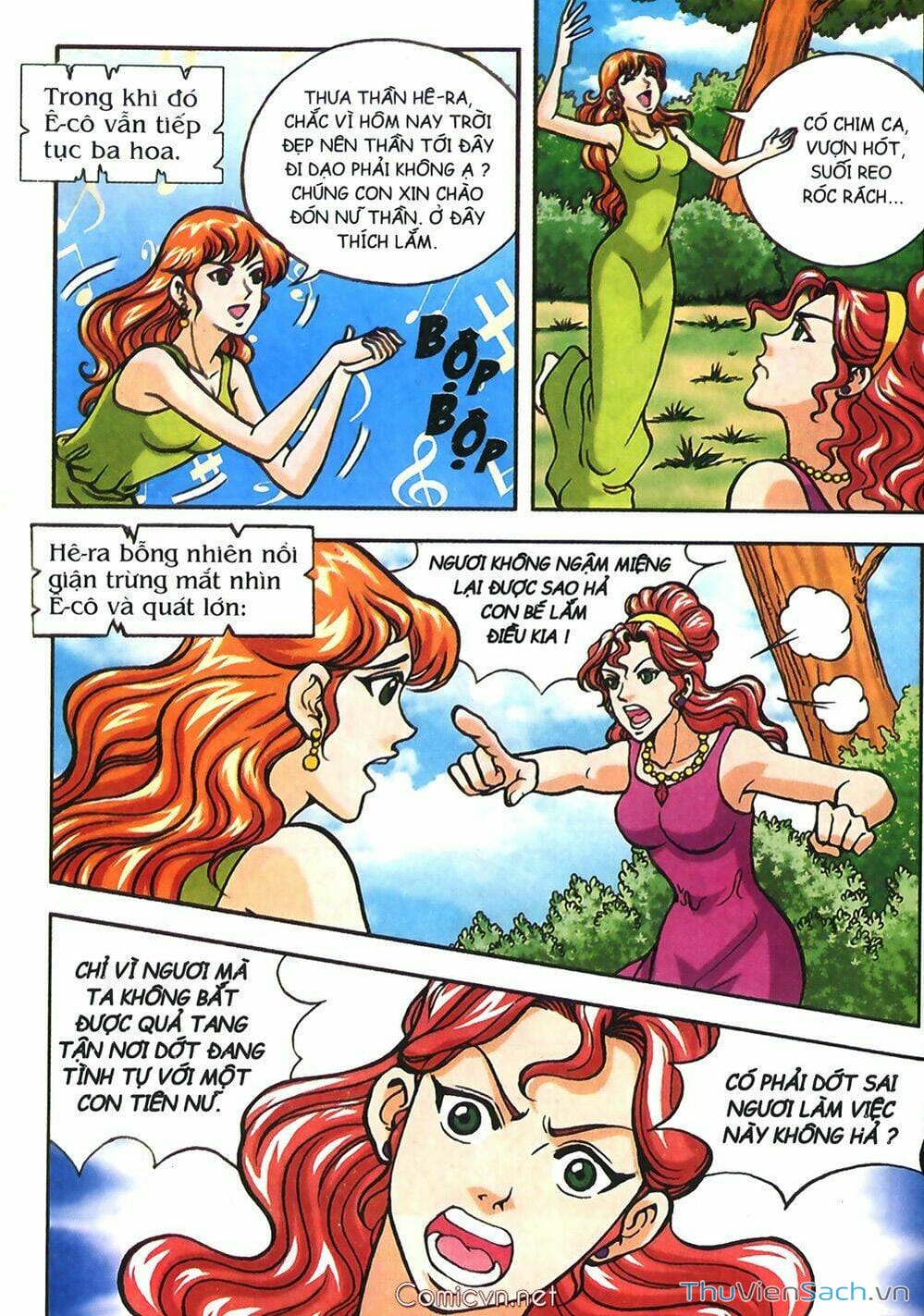 Truyện Tranh Thần Thoại Hy Lạp - Nguồn Gốc Các Vị Thần trang 3