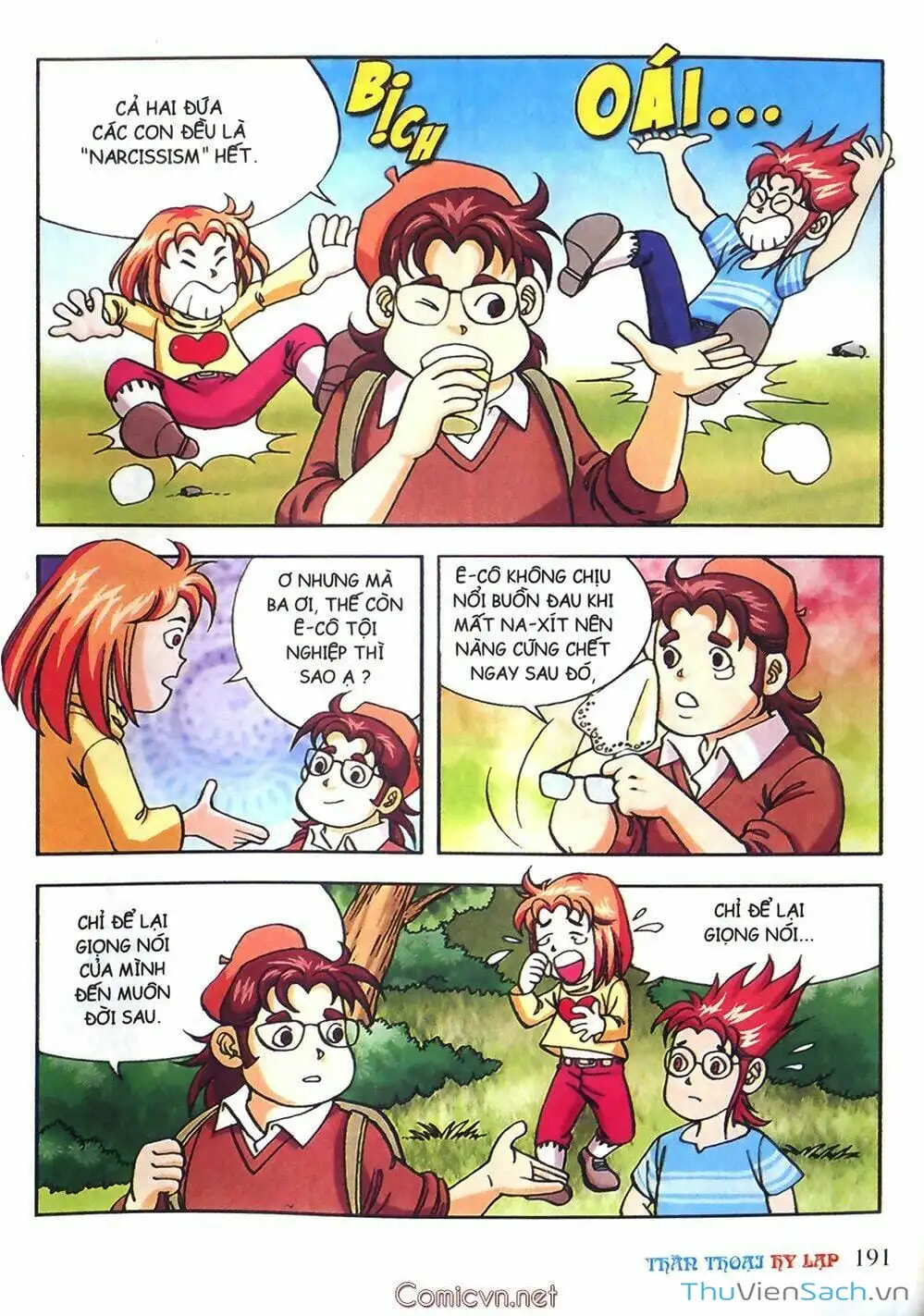 Truyện Tranh Thần Thoại Hy Lạp - Nguồn Gốc Các Vị Thần trang 3