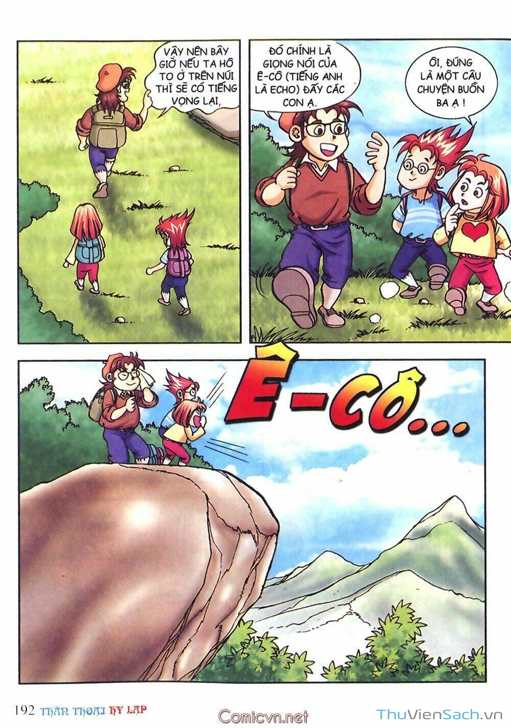 Truyện Tranh Thần Thoại Hy Lạp - Nguồn Gốc Các Vị Thần trang 3