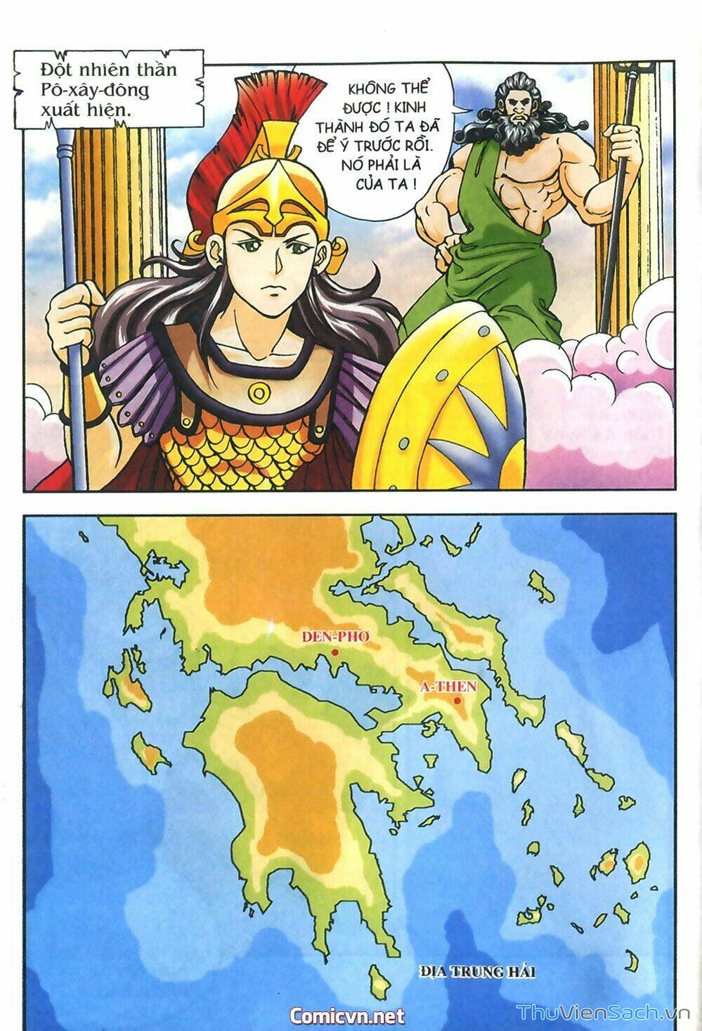 Truyện Tranh Thần Thoại Hy Lạp - Nguồn Gốc Các Vị Thần trang 3