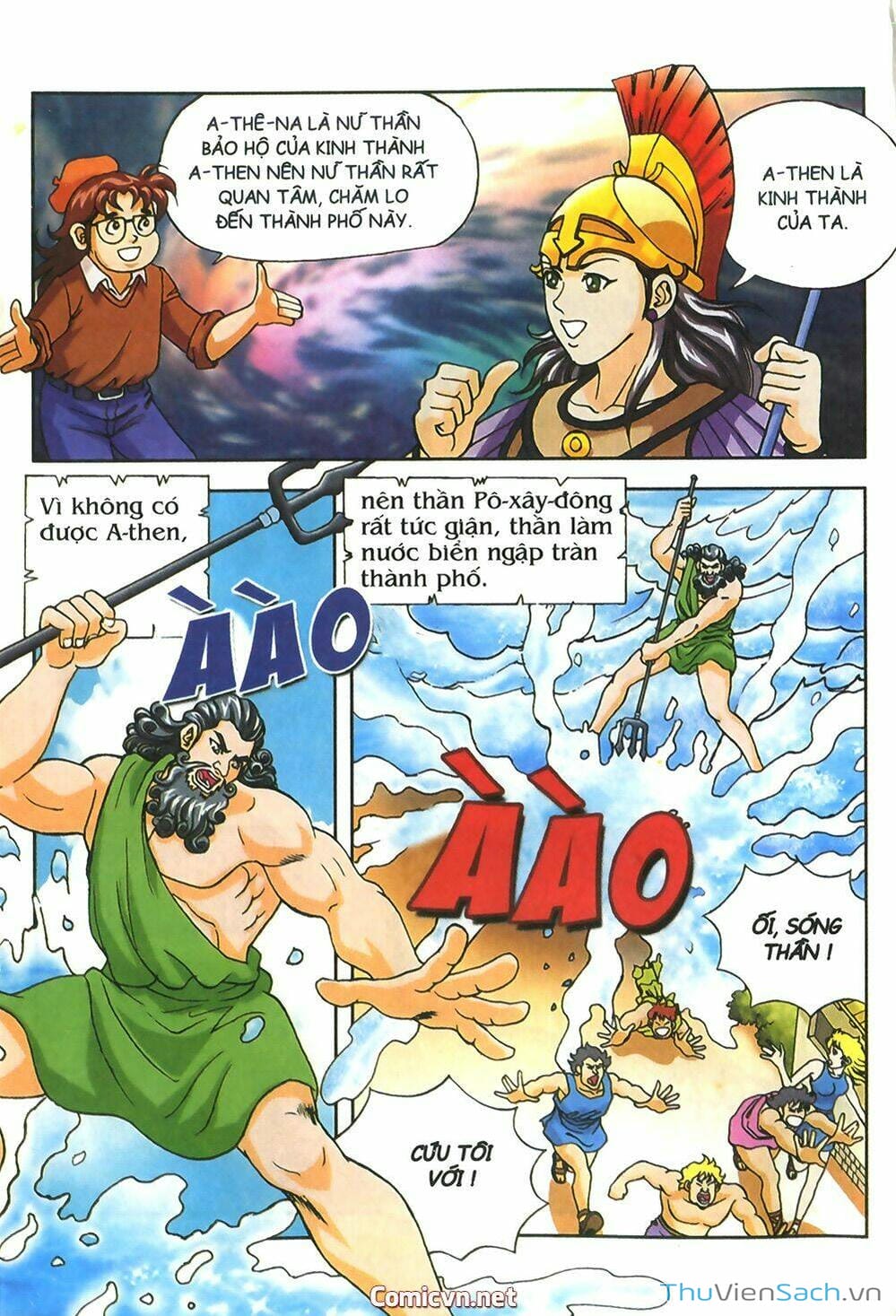 Truyện Tranh Thần Thoại Hy Lạp - Nguồn Gốc Các Vị Thần trang 3